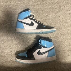 Men Air Jordan 1s Retro High UNC Patent